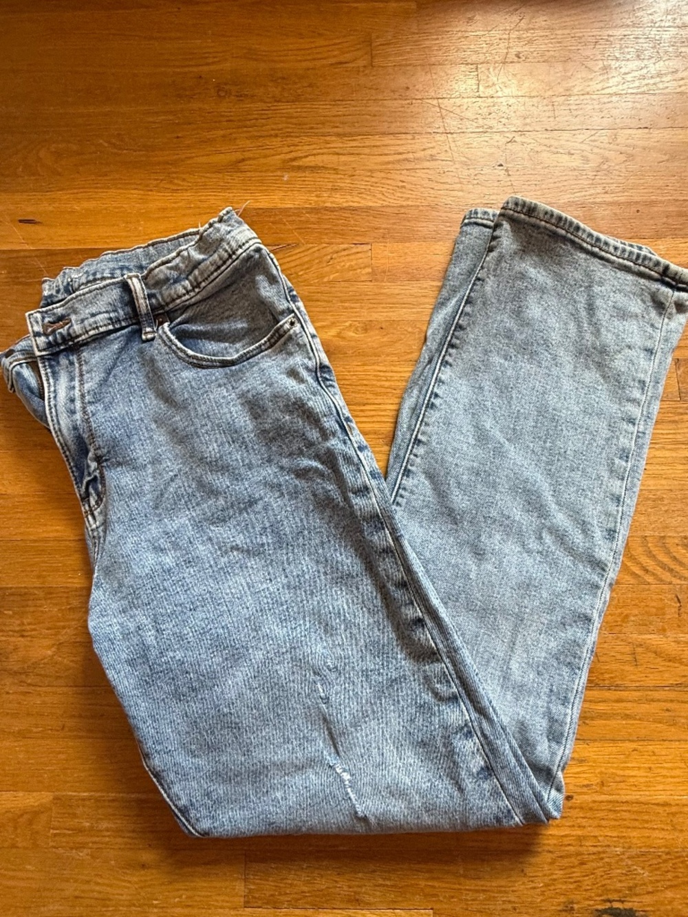 Boys Old Navy Acid-Wash Straight-Leg Jeans, size 18+